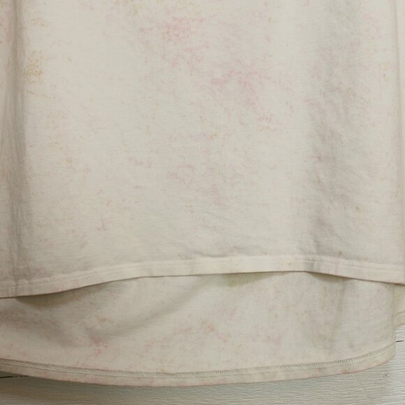 Lululemon Shirt Top Off-White w/ Splatter Print Long Sleeve Loose Oversized XL - Picture 3 of 5